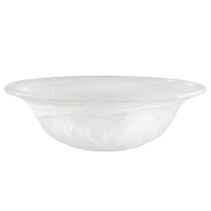 aspen creative 25016-65-1, flush/semi-flush mount alabaster glass shade, 1/2" center hole, 11-3/4" diameter x 3-7/8" height