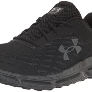 Under Armour Men's Charged Assert 10 Camo Running Shoe, (001) Black/Black/Pitch Gray, 11