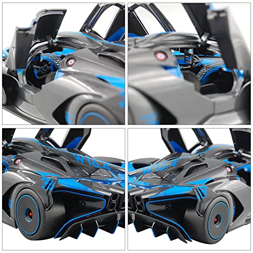 Bburago Bugatti Bolide Diecast Model Car 11047 Blue Black