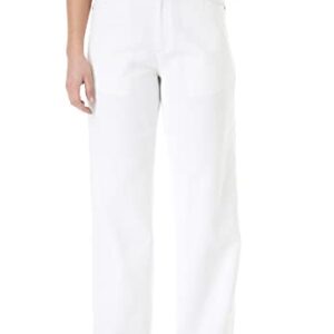 Woman Within Women's Plus Size Perfect Relaxed Cotton Jean - 18 W, White