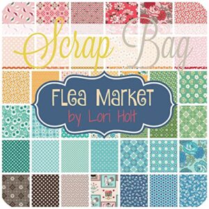 flea market scrap bag (approx 2 yards) by lori holt for riley blake 2 yards diy quilt fabric
