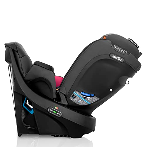 Evenflo Revolve360 Extend All-in-One Rotational Car Seat with Quick Clean Cover (Rowe Pink)