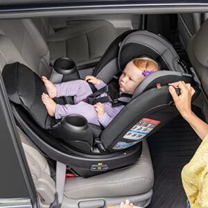 Evenflo Revolve360 Extend All-in-One Rotational Car Seat with Quick Clean Cover (Rowe Pink)