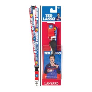 Ata-Boy Ted Lasso Lanyard Badge Holder with Whistle, Lanyards for ID Badges - Gifts & Merchandise