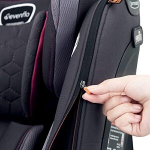 Evenflo Revolve360 Extend All-in-One Rotational Car Seat with Quick Clean Cover (Rowe Pink)