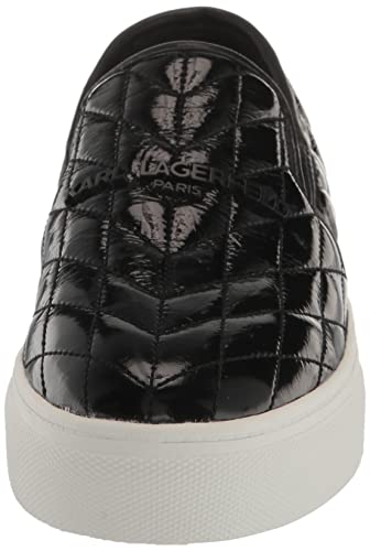 Karl Lagerfeld Paris Women's Katie Sneaker, Black, 8