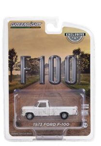 greenlight 1:64 1973 fod f-100 - white 30217 [shipping from canada]