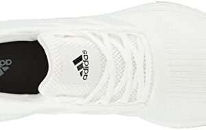 adidas Men's Swift Run Sneaker, White/White/Core Black, 10