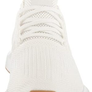 adidas Men's Swift Run Sneaker, White/White/Core Black, 10