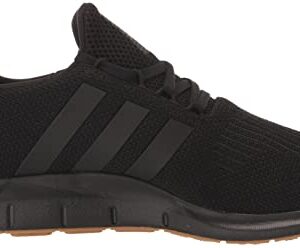 adidas mens Swift Run Core Black/Core Black/Core Black 11