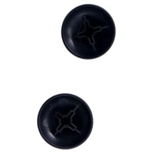 Deal4GO 2-Pack Black Thumbsticks Concave Analog Rubber Replacement for Xbox Series S|Xbox Series X Controller Thumb Grips