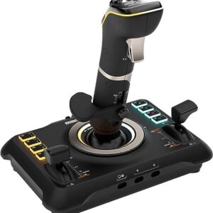 Turtle Beach VelocityOne Flightstick Universal Simulation Controller Joystick for Air & Space Combat Simulation – Xbox Series X, Xbox Series S, Xbox One, Windows 10, and Windows 11 PCs