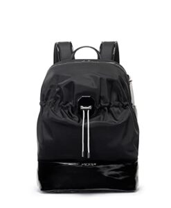 tumi - lorain backpack - black/patent