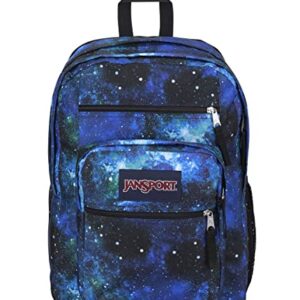 JanSport Big Student Backpack-Travel, or Work Bookbag with 15-Inch Laptop Compartment, Cyberspace Galaxy, One Size