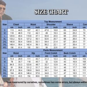 COOFANDY Men's 2 Pieces Linen Set Long Sleeve Henley Shirt and Holiday Beach Pants Casual Yoga Trousers Outfits