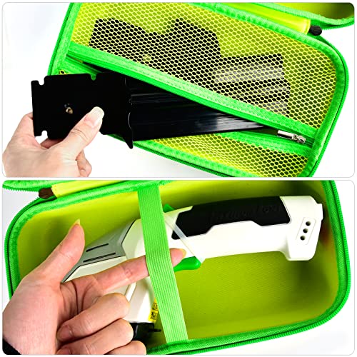 PAIYULE Hedge Trimmer Case Compatible with Sun Joe HJ604C/ for WORKPRO Cordless Grass Shear/Shrubber Handheld Trimmer, Grass Clippers Storage Holder Bag for Battery and Charger（Box Only