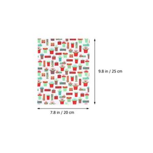 10Pcs Christmas Cotton Fabric Squares Quilting Fabric Patchwork Precut Fabric Scraps for DIY Quilting for Xmas Sewing Crafting (Color : As Shown)