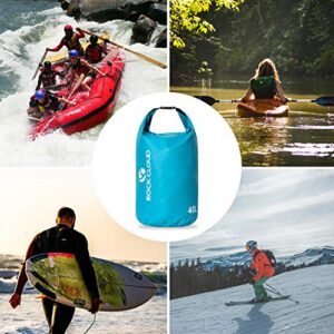 ROCK CLOUD Dry Bag Waterproof 30L Dry Sack for Kayaking Rafting Boating Beach Surfing Swimming Canoe Camping Hiking Fishing Ski