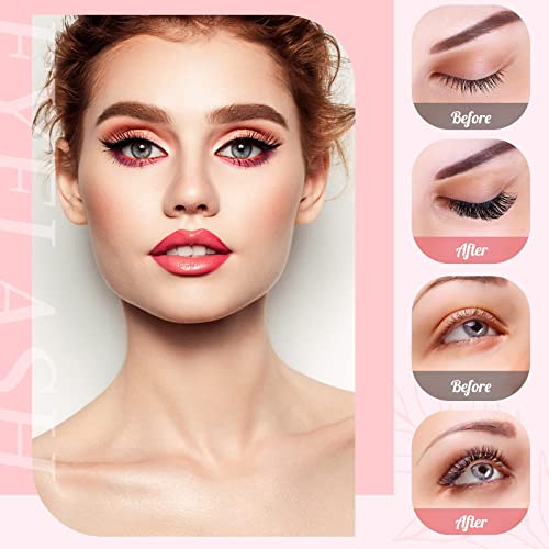 Bsisme False Eyelashes Cat-Eye Wispy Mink Eyelashes Natural Look Faux Fluffy Fake Eyelashes Cluster Long Full Extension Volume Thick Eye Lashes Soft Lightweight Reusable Lash (5 Pairs Pack)