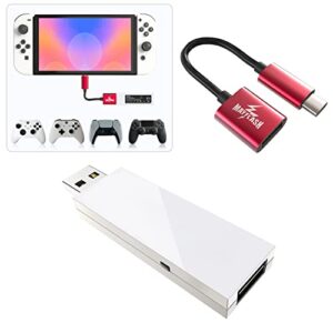 MAYFLASH Magic-X Wireless Bluetooth USB Adapter for Xbox Series S/X, Xbox One, Switch, macOS, Windows, Raspberry Pi, Compatible with PS5, PS4, Xbox Bluetooth Controller and More