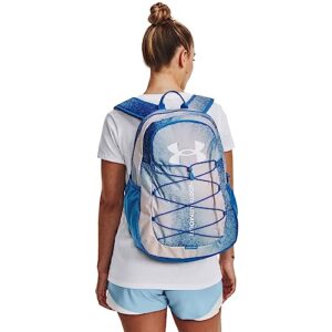 Under Armour Hustle Sport Backpack, (466) Cosmic Blue / / White, One Size Fits All