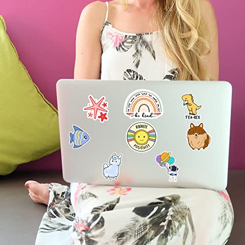 Doodou 200 PCS Animal World Stickers for Laptop, Water Bottles, macbooks, Computer... Perfect for Kids, Teens (Vinyl and Waterproof) (200