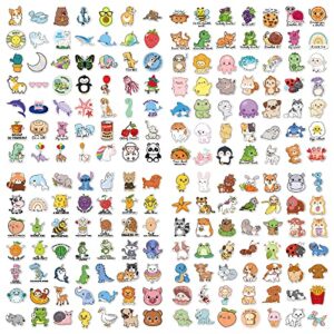 Doodou 200 PCS Animal World Stickers for Laptop, Water Bottles, macbooks, Computer... Perfect for Kids, Teens (Vinyl and Waterproof) (200