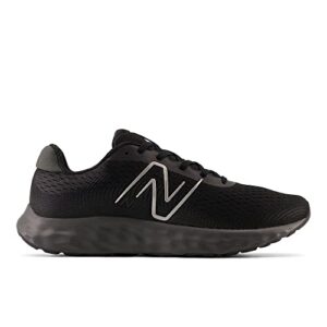 New Balance Men's 520 V8 Running Shoe, Black/Black, 11 Wide