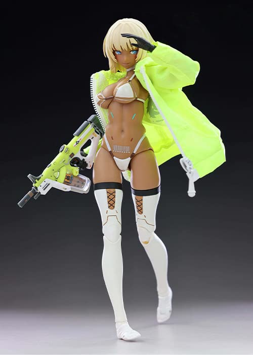 YSBRING Snail Shell 1/12 Scale Mecha Girl Milk Tea Girl Machine 6 inch PVC Collectible Action Figure