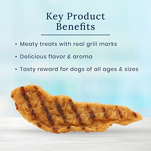 Blue Buffalo True Chews Premium Natural Dog Treats, Chicken and Bacon 12 oz bag
