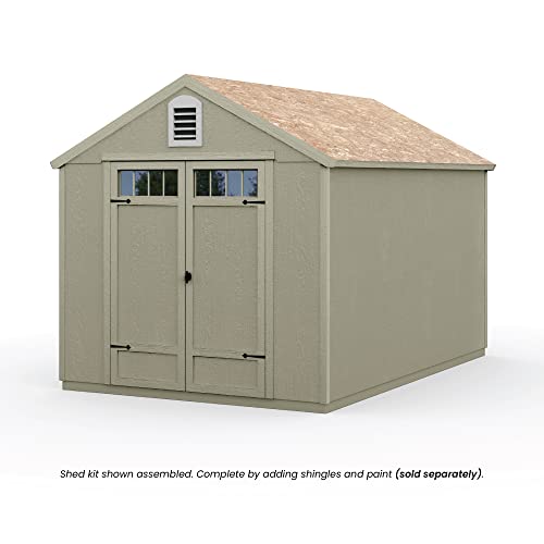Handy Home Products Greenbriar 8x12 Do-it-Yourself Wooden Storage Shed