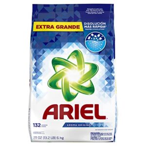 ariel powder laundry detergent, original scent, 211 ounces 42 loads