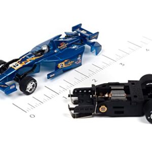 Auto World Super III 2014 INDY Car (JL Special Blue #2) HO Scale Slot Car