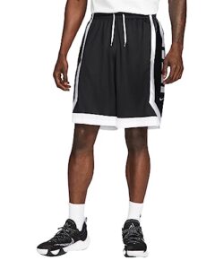 nike dri-fit elite men's basketball shorts size - m black/white
