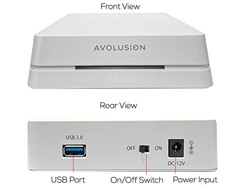 Avolusion HDDGear Pro 8TB 7200RPM USB 3.0 External Gaming Hard Drive (for PS5) White - 2 Year Warranty