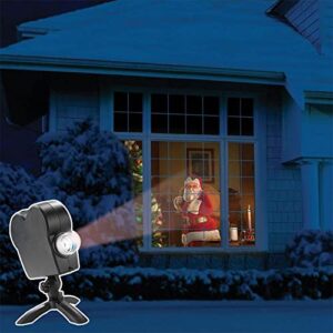 zuzif christmas halloween projector, led christmas window projecto, 12 film festivals, used for christmas and halloween outdoor garden decoration family outdoor party wall motion