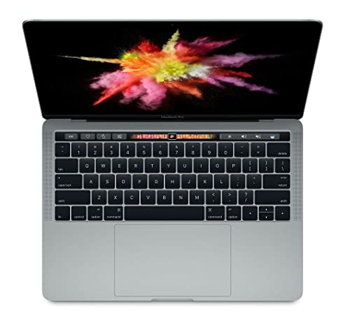 Apple 2016 MacBook Pro Laptop with Core i7 3.3GHz (13 inch 16GB RAM 256GB SSD) Space Gray (Renewed)