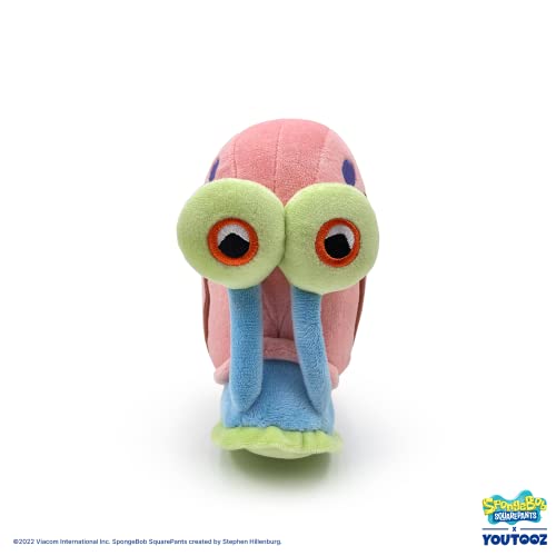 Youtooz Gary The Snail Stickie in 6", Magnetic and Soft YouTooz Spongebob Squarepants Collectible Plush Toy- Cute Collection