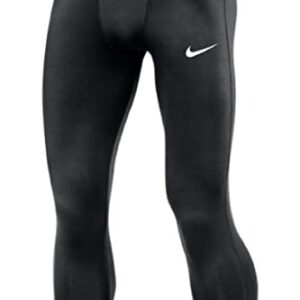 Nike Mens Pro 3/4 Length Training Tight (Black, Medium)