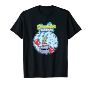mademark x spongebob squarepants - original spongebob square pants - mr. krabs with bubbles t-shirt