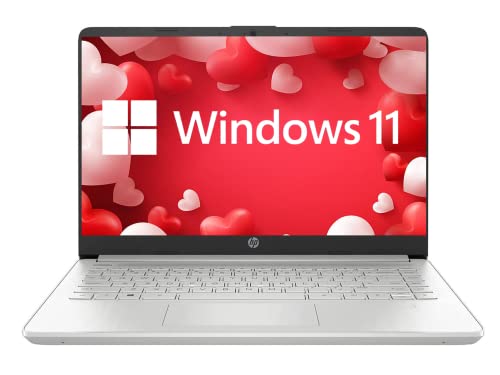 HP 14 Business Laptop Computer, 14" FHD IPS Display, AMD Ryzen 3 3250U, Windows 11 Home, 8GB RAM, 128GB SSD, AMD Radeon Graphics, WiFi 5, HDMI, Type-C, SD Media Card Reader, Long Battery Life, PCS