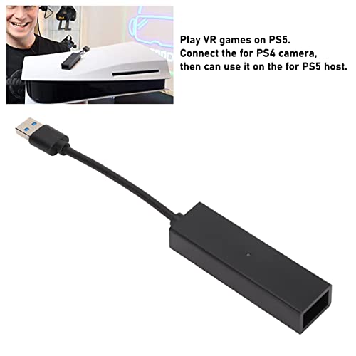 Zerone VR Camera Adapter, Mini Camera Adapter PS4 Camera Adapter for PSVR on PS5 Playstation 5 Converter Cable for Using Playstation VR PS VR on PS5 Console