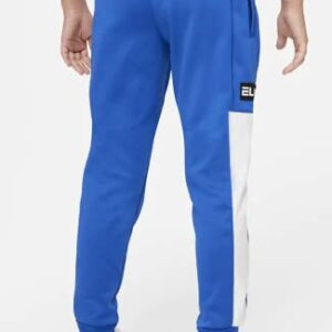 Nike Big Boys Therma-Fit Elite Basketball Pants (Game Royal/White, Medium)