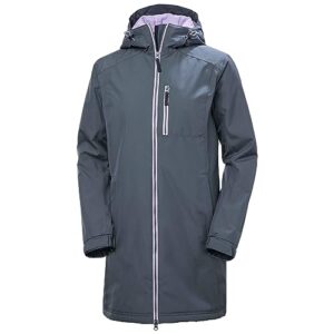 helly-hansen women's standard long belfast winter jacket, 860 alpine frost, medium
