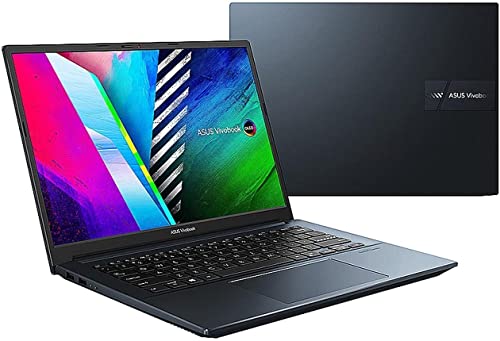 ASUS VivoBook Pro 14" OLED WQXGA 2880x1800 16:10 Laptop, Core i5-11300H, 8GB RAM, 256GB PCIe SSD, WiFi 6, Thunderbolt 4, Color Quiet Blue K3400PA (Renewed)