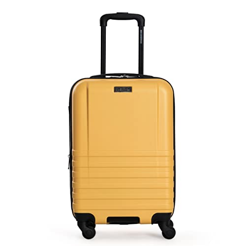 Ben Sherman Spinner Travel Upright Luggage Hereford, Mustard, 8-Wheel 28