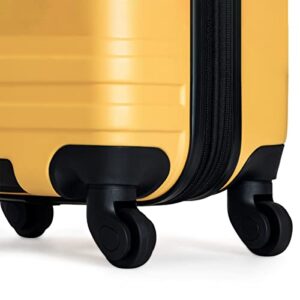 Ben Sherman Spinner Travel Upright Luggage Hereford, Mustard, 8-Wheel 28