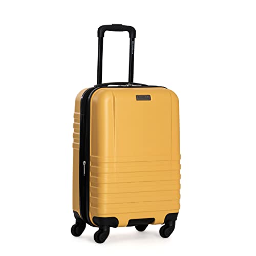 Ben Sherman Spinner Travel Upright Luggage Hereford, Mustard, 8-Wheel 28