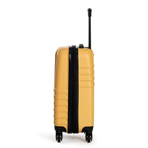 Ben Sherman Spinner Travel Upright Luggage Hereford, Mustard, 8-Wheel 28