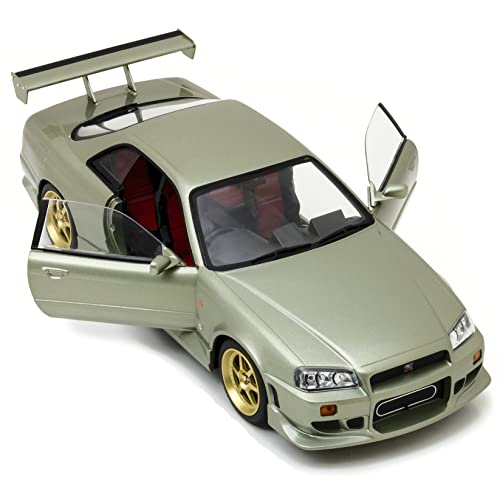 Greenlight 1:18 Artisan Collection - 1999 Niss** Skyline GT-R (R34) - Millennium Jade 19033 [Shipping from Canada]